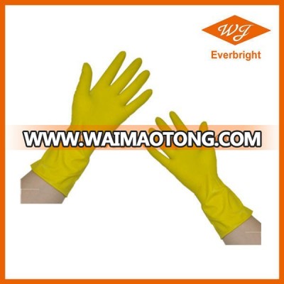 Latex Household Gloves Flock Lined/Latex Household Gloves Manufacturer/Latex Gloves Household